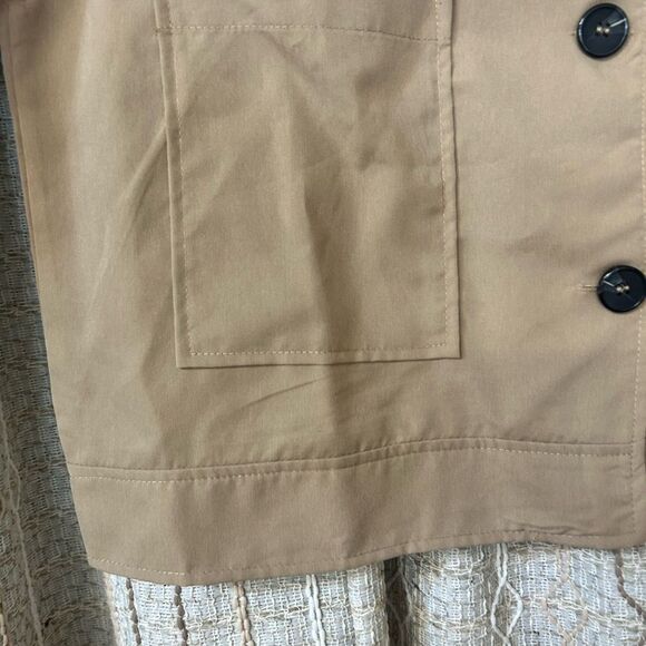 Zanzea ladies 3x beige/tan jacket new - Picture 2 of 9
